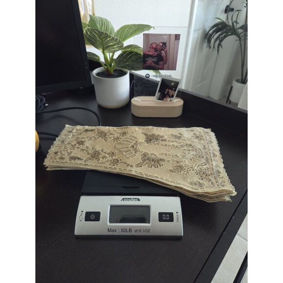 Vintage Rawhide Lampshade Hand-Sewn Panels Western Rustic Spanish Revival - Picture 10 of 10